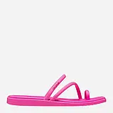 Crocs Miami Toe Loop жіночі шльопанці рожеві через палець., фото 4