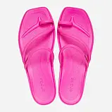 Crocs Miami Toe Loop жіночі шльопанці рожеві через палець., фото 3