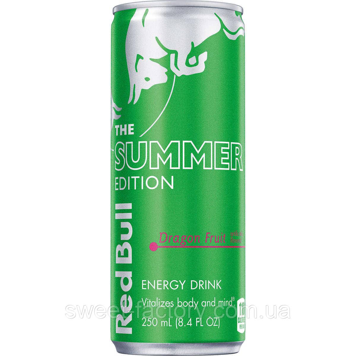 Енергетик Red Bull Green Edition Fruit du Dragon 250ml, фото 1