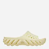 Crocs Echo жіночі шльопанці для пляжу світлі., фото 3
