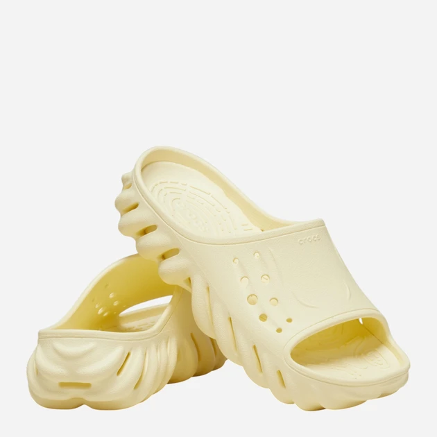 Crocs Echo жіночі шльопанці для пляжу світлі.