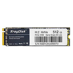 SSD диск XrayDisk 512GB NVMe M.2 2280 PCIe 3.0x4 (XSDAM28E3051B 3879) Чорний