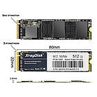 SSD диск XrayDisk 512GB NVMe M.2 2280 PCIe 3.0x4 (XSDAM28E3051B 3879) Чорний, фото 9