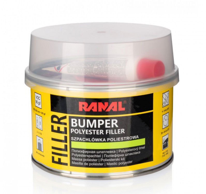Шпаклівка для бамперів 0.5 кг BUMPER RANAL