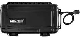 Контейнер герметичний Mil-Tec 228 x 130 x 46 мм чорний 15960110
