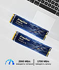 SSD диск XrayDisk 1TB NVMe M.2 2280 PCIe 3.0x4  (XSDAM28E3100B 3886) Чорний, фото 4