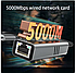Провідний мережевий адаптер USB Type-C – RJ45 10Gbps 5Gbps конвертер HUB для ноутбука Win 7/8/10 MacOs Linux, фото 7