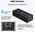Провідний мережевий адаптер USB Type-C – RJ45 10Gbps 5Gbps конвертер HUB для ноутбука Win 7/8/10 MacOs Linux, фото 8
