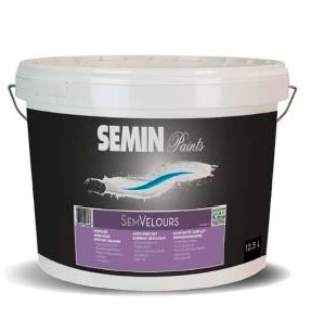 Фарба SEMIN SEM VELOURS з оксамитовим ефектом 15 л