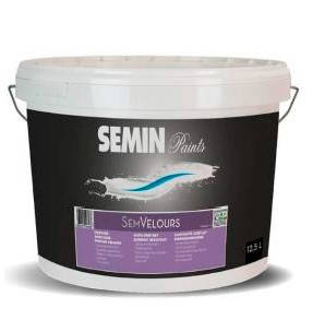 Фарба SEMIN SEM VELOURS з оксамитовим ефектом 15 л
