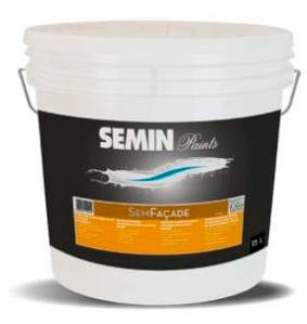 Фарба SEMIN SEM FACADE фасадна матова мийна 15 л