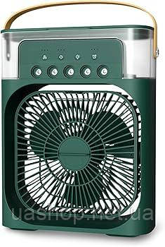 Міні кондиціонер Mini Cooling Fan зі зволожувачем повітря та LED підсвічуванням, фото 1