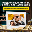 Фоторамка цифрова електронна рамка з відео та музикою з пультом IPS екраном годинником календарем, фото 3
