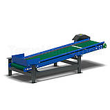 Транспортер стрічковий 400×1800 для щокової дробарки BIZON-300, фото 3