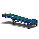 Транспортер стрічковий 400×1800 для щокової дробарки BIZON-300, фото 5