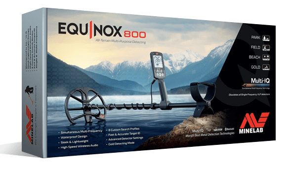Фірмова коробка Металошукач Minelab Equinox 800