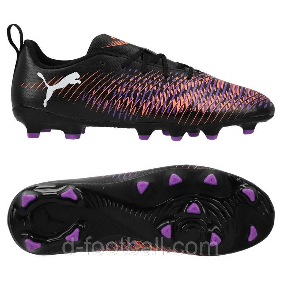 Дитячі футбольні бутси Puma Future 8 Play FG/AG 108144-01, Фіолетовий, Розмір (EU) — 32