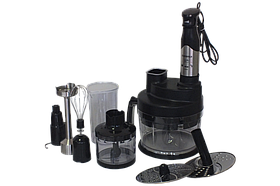 Стаціонарний блендер Grunhelm EBS-1000MC 1000 Вт мульті блендерний набір 5 швидкостей