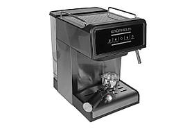 Кавоварка еспресо напівавтоматична 850 Вт GRUNHELM кавомашина для дому 1600 мл