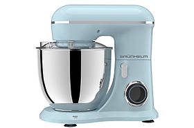 Професійний кухонний комбайн 1500 Вт GKM0025BL Grunhelm тістоміс планетарний міксер