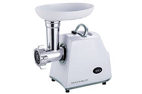 Якісна електром'ясорубка 1400 Вт AMG145W Grunhelm м'ясорубка для фаршу Grunhelm