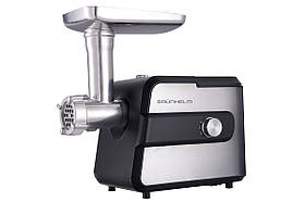 М'ясорубка електрична 2000 Вт AMG200SS Grunhelm м'ясорубка з насадками