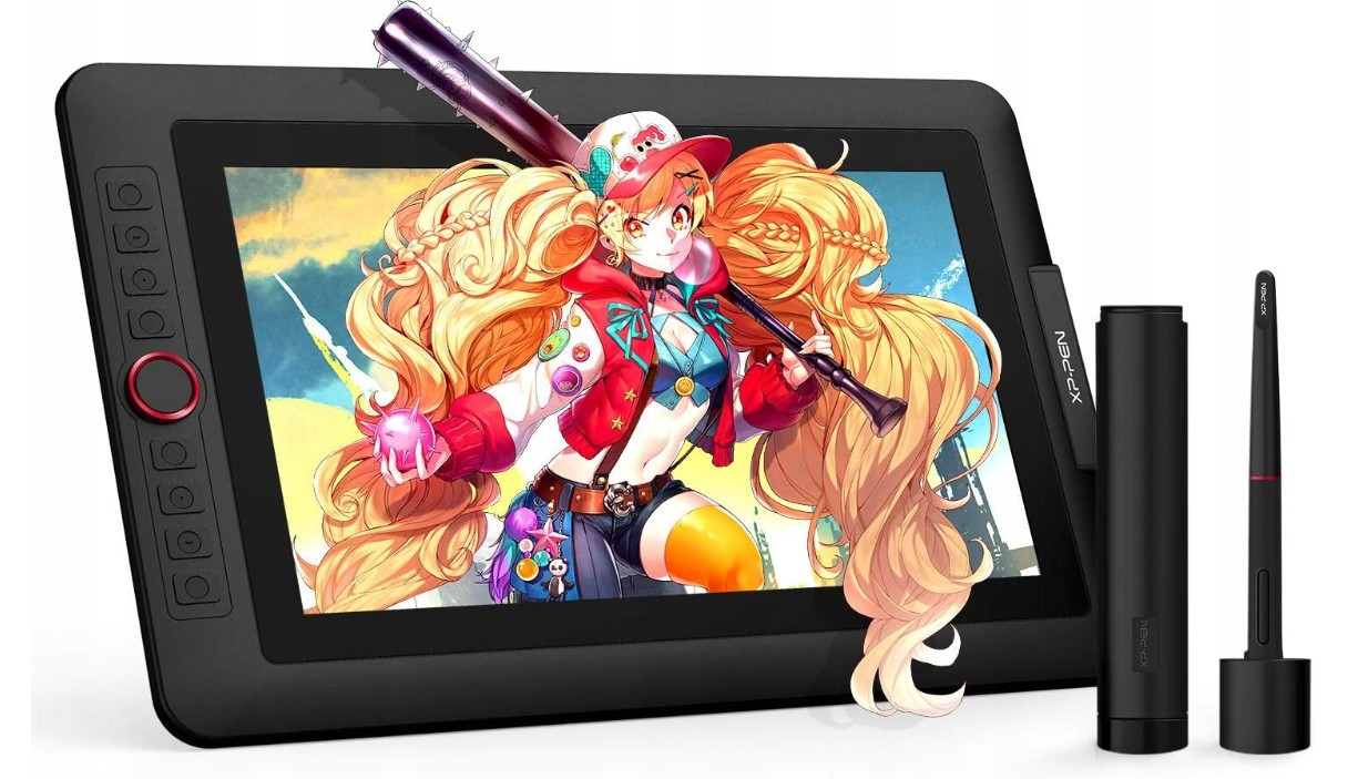 Графічний планшет XP-Pen Artist 13.3 Pro робоча зона 293х165 мм з пером і підставкою Чорний, фото 1