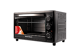 Електрична піч 33 л Grunhelm GN33AB компактна кухонна електропіч 1800 Вт