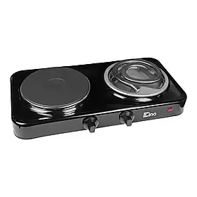 Багатофункціональна електроплита диск і широкий ТЕН ЕЛНА 011Н дискова електрична плита 2500 Вт