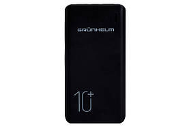 Повербанк із швидкою зарядкою Grunhelm GP-02AB надійний та потужний повербанк 10000 mAh