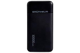 Універсальний зарядний пристрій Grunhelm GP-26AB 10000 mAh потужний якісний павербанк для телефону