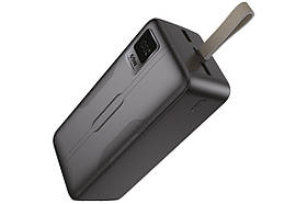 Хороший павербанк 40.000 mAh Grunhelm GP-40BLTдля ноутбуків