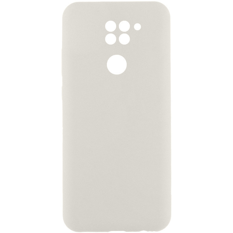 Чохол Silicone Cover Lakshmi Full Camera (AAA) для Xiaomi Redmi Note 9 / Redmi 10X Білий / White