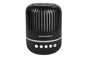 Компактна портативна колонка 5 Вт Grunhelm GW-451BW з підсвічуванням та bluetooth