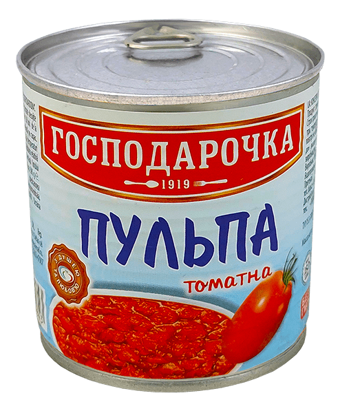 Пульпа томатна Господарочка 390 г у жерстяній банці