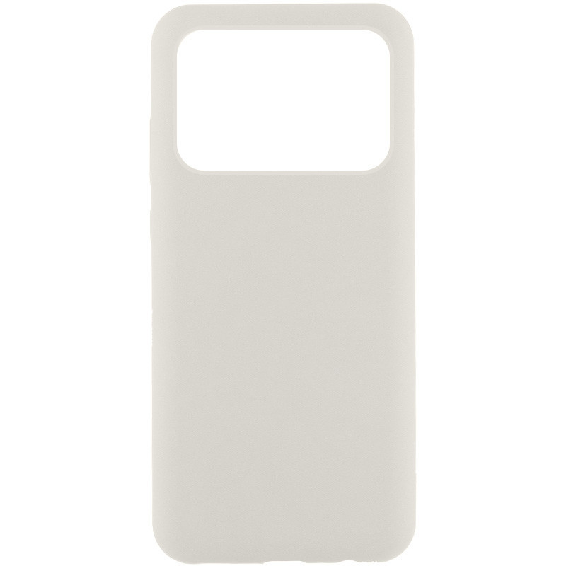 Чохол Silicone Cover Lakshmi (AAA) для Xiaomi Poco X6 Pro Білий / White