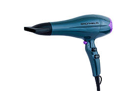 Фен для волосся з холодним повітрям Grunhelm GHD-538AC 2200 Вт професійний синій фен Grunhelm BP-116784