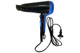 Дорожній фен для волосся з холодним повітрям Grunhelm GHD-580 2100Вт компактний складаний фен BP-94191