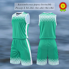Комплект баскетбольної форми для команди якісна баскетбольна форма для чоловіків жінок підлітків, фото 2