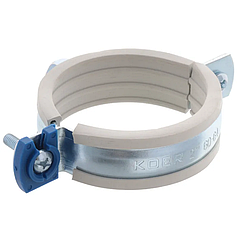 Хомут трубний оцинкований Чехія KP.10.G 2" (60-64) сірий