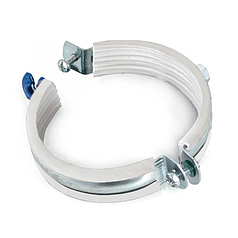 Хомут трубний оцинкований Чехія KP.10.G 2-1 / 2" (75-80) сірий