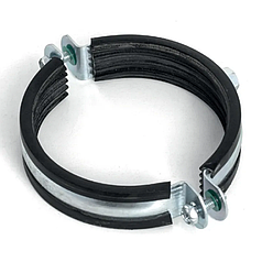 Хомут трубний оцинкований Чехія KP.20 1-1 /2" (47-51) чорний