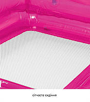 Надувне крісло для плавання Intex 56802 (104х102 см) Помаранчеве, фото 4