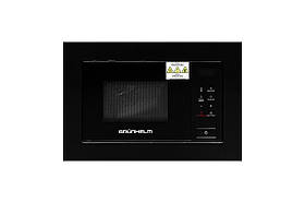 Вбудована мікрохвильова піч 20 л 800 Вт Grunhelm GBMW 20MB800 BP-131862 сенсорне управління, гриль