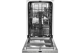 Посудомийна машина вбудована 1900 Вт, A++ Grunhelm GDW 145 MG BP-131960 чорна/сіра, 45 см