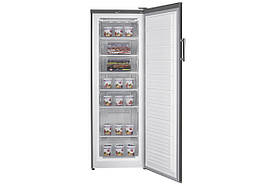 Морозильна камера 225 л Grunhelm VFH-S170M60G вертикальна морозильна камера 7 секцій