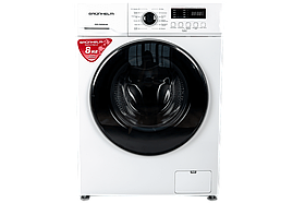 Пральна машина GRUNHELM GWS-FN812D1WB 12 режимів швидке прання за 15 хвилин фронтальне завантаження