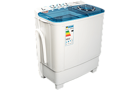 Пральна машина GRUNHELM GWF-WS752B напівавтомат 7.5кг вертикальне завантаження ремінний привід клас E