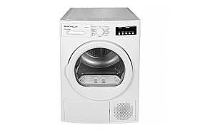 Сушильна машина Grunhelm GDV 8PD1W барабанна з дисплеєм колекторна система відведення вологи