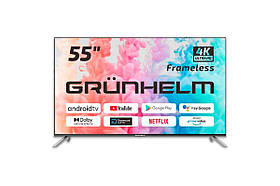Телевізор Grunhelm 55 дюймів 55UI700-GA11V телевізор Android 4K Ultra